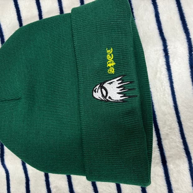 크롬하츠 메티보이 스펙 비니 그린