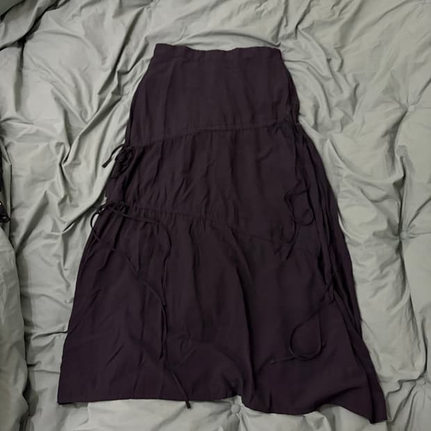 스트링 롱스커트