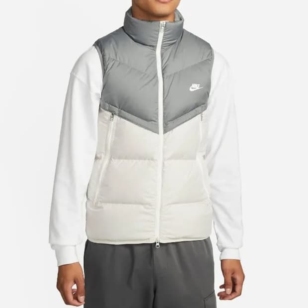 나이키 윈드러너 덕다운 패딩 베스트 XXL _ 남성