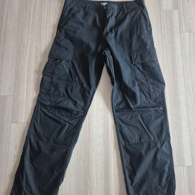 칼하트윕 레귤러카고 블랙 32