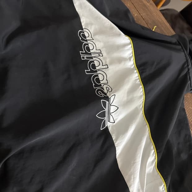 아디다스 레트로 아노락 바람막이 (2xl)