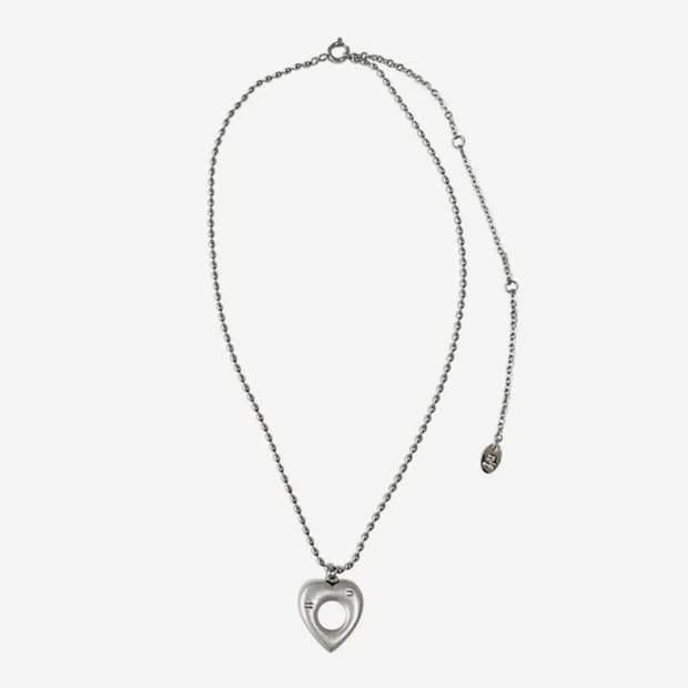 엔프프 heart hole necklace 목걸이