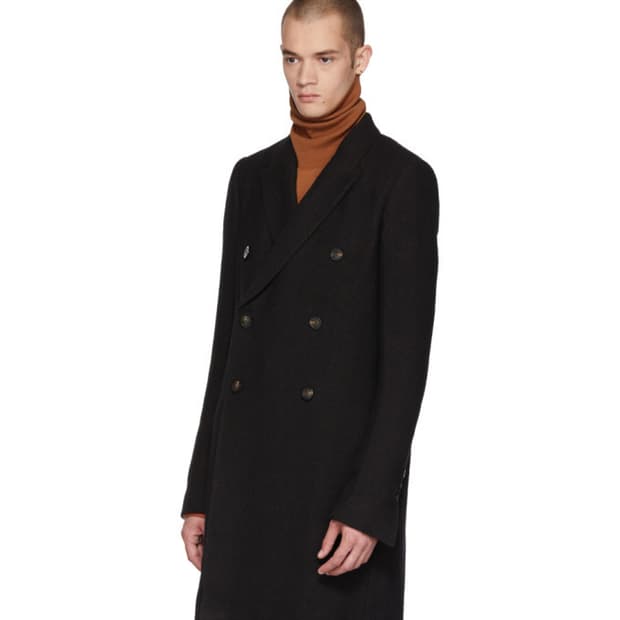 릭오웬스 / JMF 모헤어 앙고라 코트 / 48