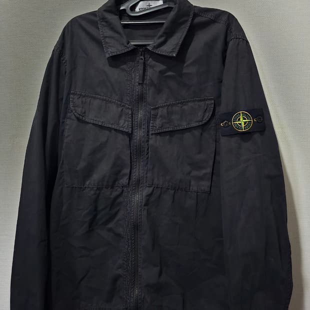 정품 22FW 스톤아일랜드 투포켓 101WN 오버셔츠 자켓 100 / L