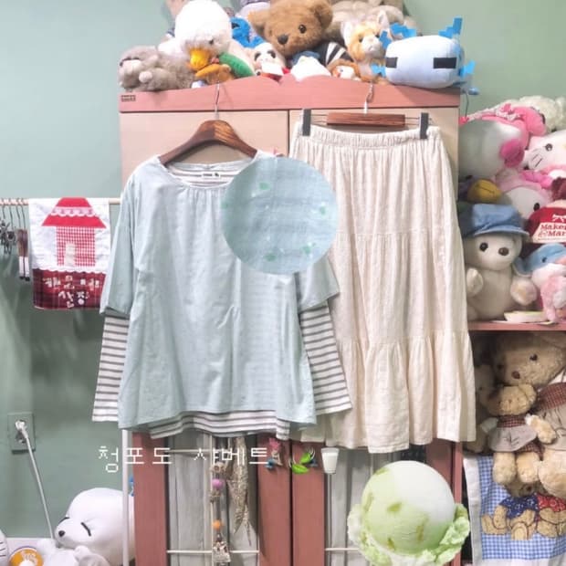 카모메산장 아이스크림 청포도 샤베트 코디 입질연 받습니당