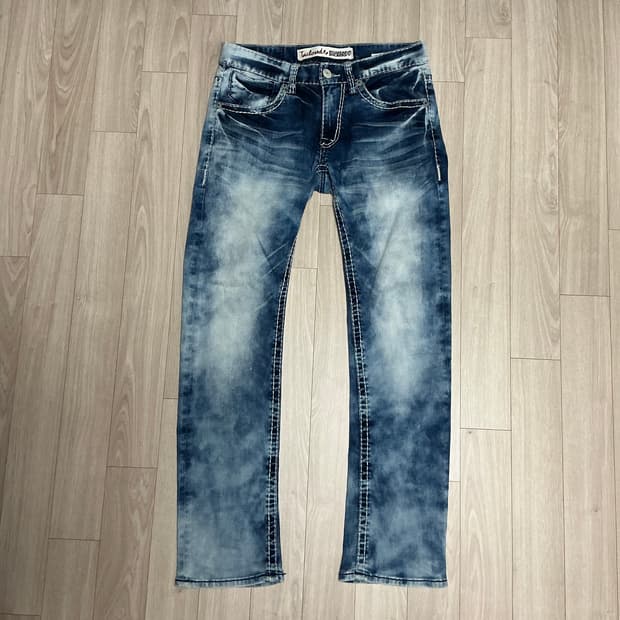 버커루 아이스워싱 데님