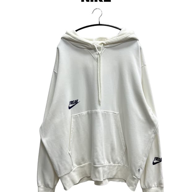 나이키 야니스 풀오버 베스킷볼 후드 티 화이트