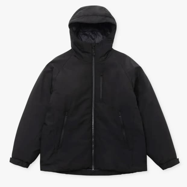 무신사스탠다드 코어 익스트림 패딩 자켓 블랙