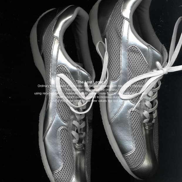 야세 스파이더 레더 스니커즈