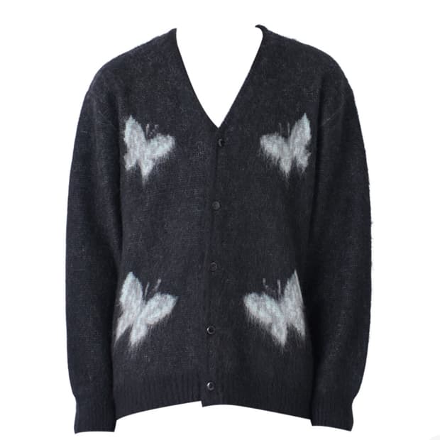 니들스 모헤어 가디건