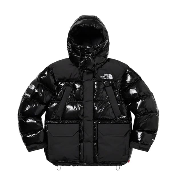 슈프림 x 노스페이스 700-필 다운 파카 블랙 - 22FW