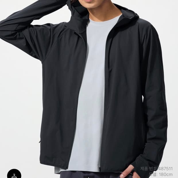 유니클로 DRY-EX UV PROTECTION풀집파카