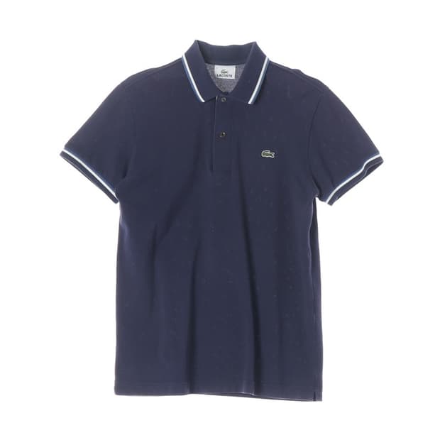 라코스테 배색 팁핑 슬림핏 피케 카라티 3
