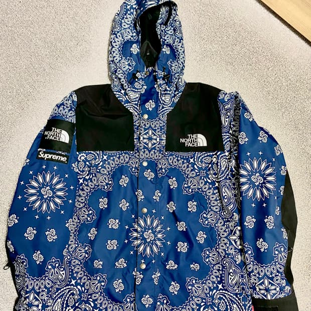 [m]슈프림노스페이스반다나네이비