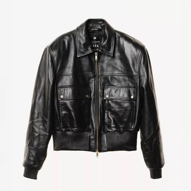 M L XL 자라 윌리차바리아 레더 크롭 자켓 블랙 미시착 새제품 판매