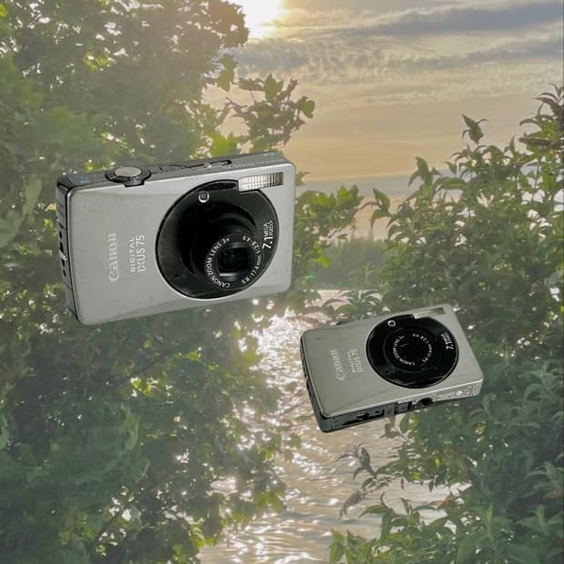 강민경디카!) 캐논 익서스 75 ixus 빈티지 디카