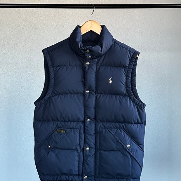 [S]폴로 랄프로렌 네이비 덕다운 패딩 베스트