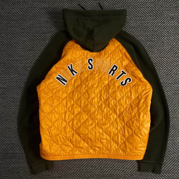 나이키 NSW 퀼티드 믹스업 후드 티셔츠o 3520