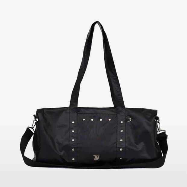 여밈 가방 구해요 여밈 stud duffle bag (black)