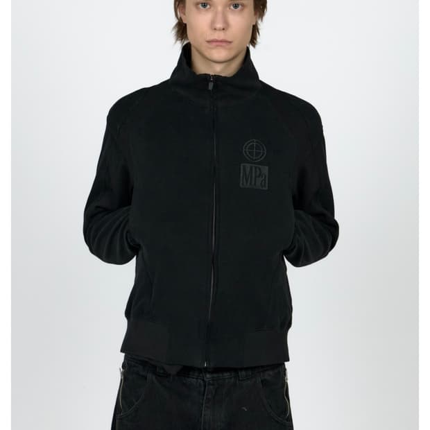 MPa CONTRAST ZIPPED JACKET