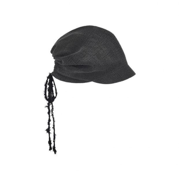 Harteordemn textured shirring cap [GY]