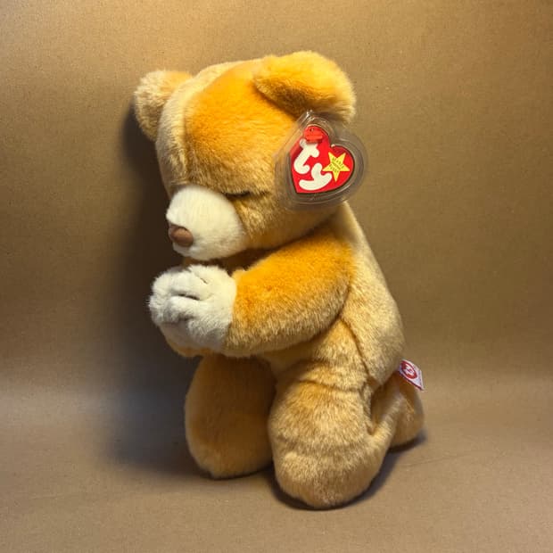 1999 TY Beanie Buddies Hope 기도하는 곰인형