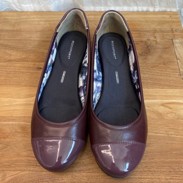 락포트 플럼 플랫슈즈