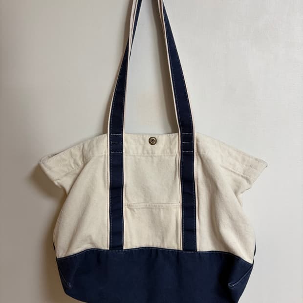 비헤비어 26ss 워시드 토트백