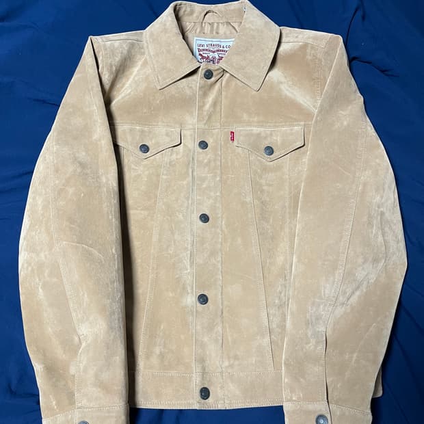 리바이스 스웨이드 자켓M