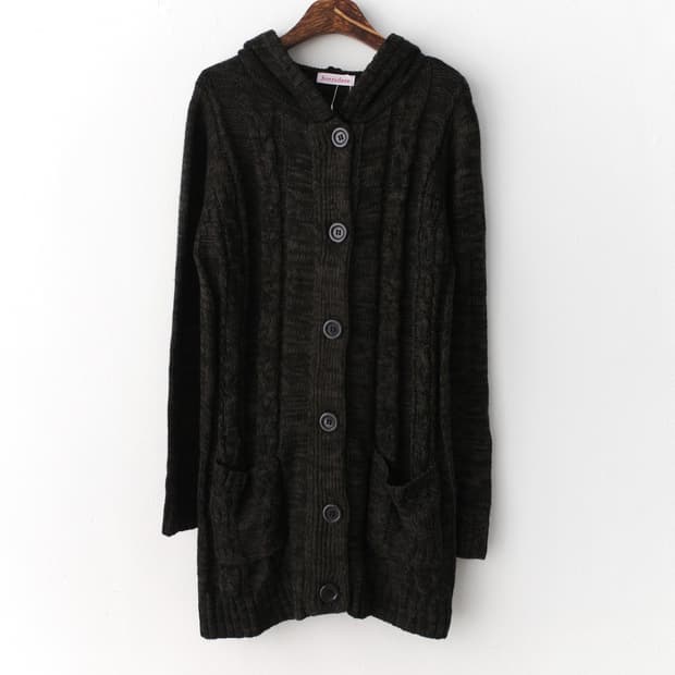 button hood cardigun