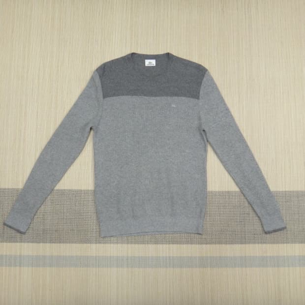 (M/95) 라코스테 LACOSTE 남성 라운드넥 니트