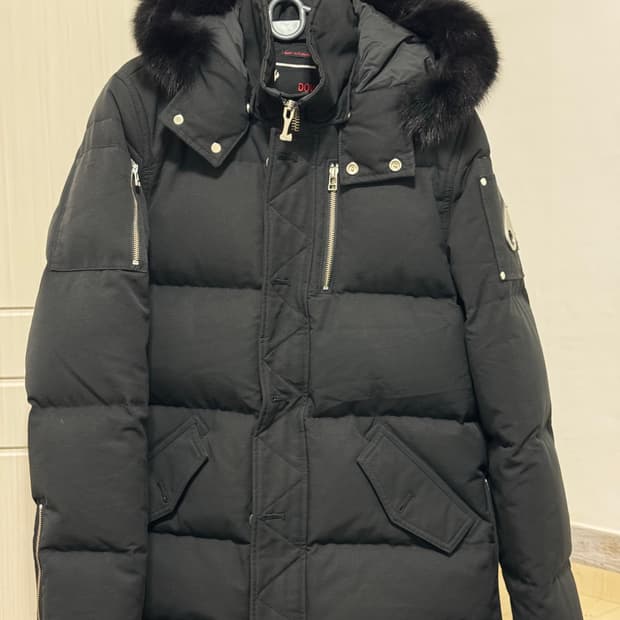 무스너클 쓰리쿼터 패딩