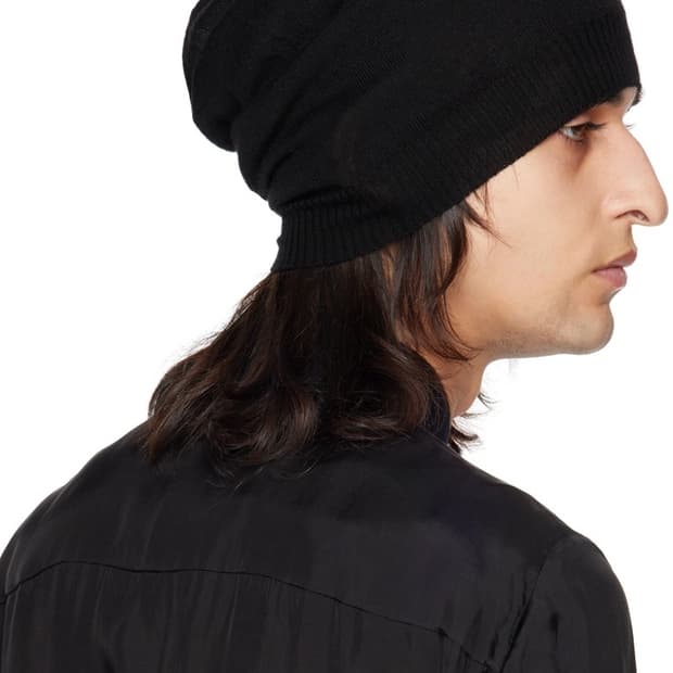 릭오웬스 비니 블랙