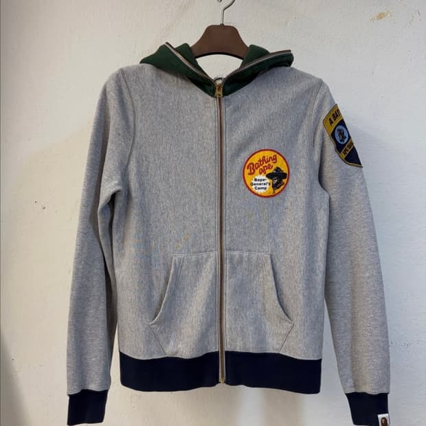 베이프 후드 집업