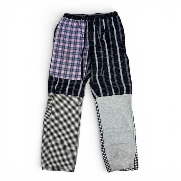 레저렉션 13 패치워크 리메이크 팬츠