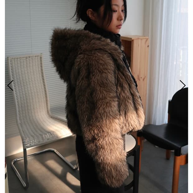 후드 퍼자켓 (상태s)