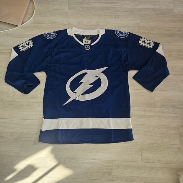 NHL 템파베이 라이트닝 아이스 하키 져지