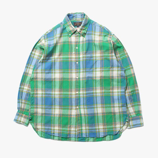 BEAMS PLUS "Green Check Shirts"