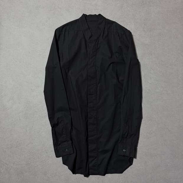 릭오웬스 17FW 글리터 롱셔츠