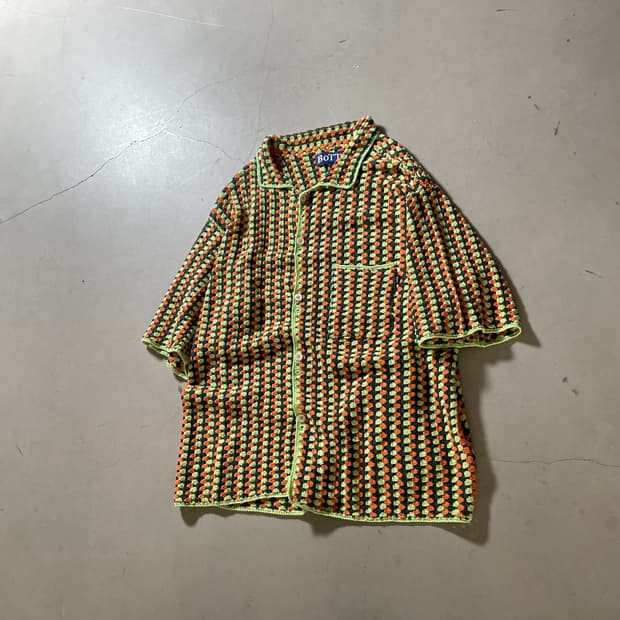  BoTT Crochet Knit Shirt