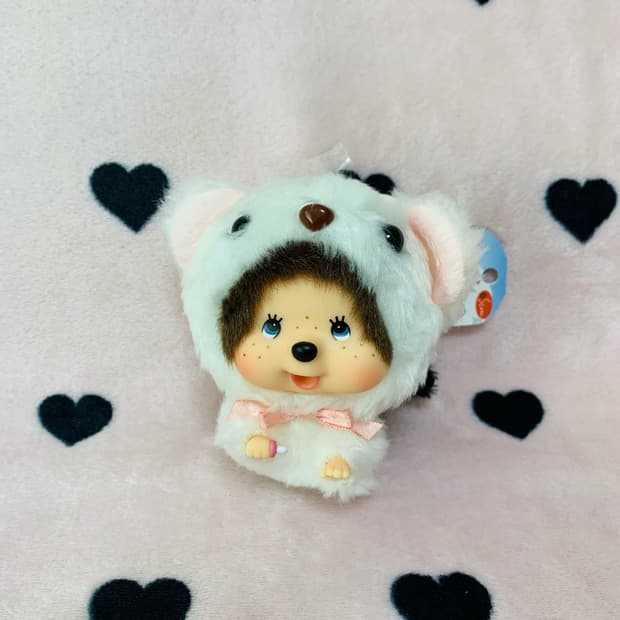 희귀 몬치치 족제비 키체인