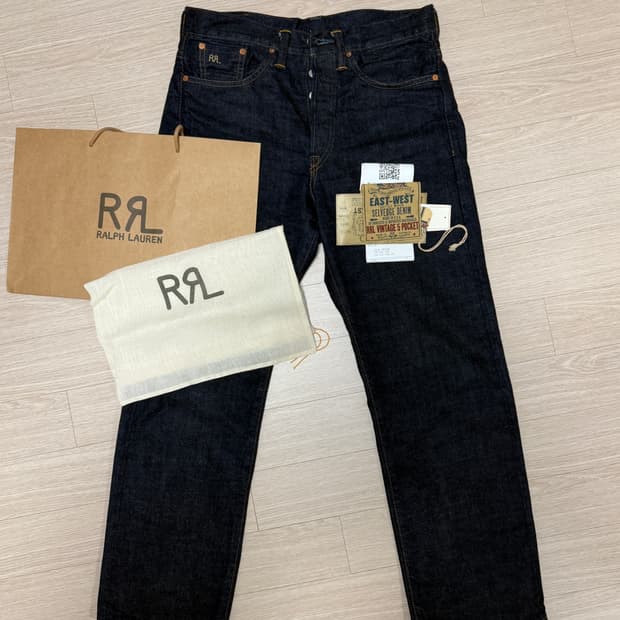 RRL 빈티지파이브포켓 원워시 이스트웨스트 30/30