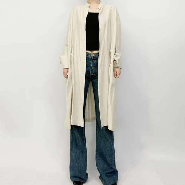 조셉 실크 롱 셔츠