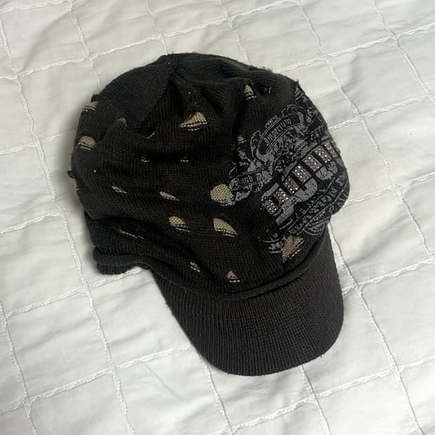 빈티지 비니 캡