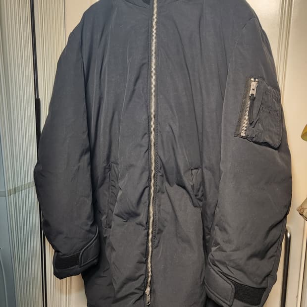 올세인츠 숼드 파카 L