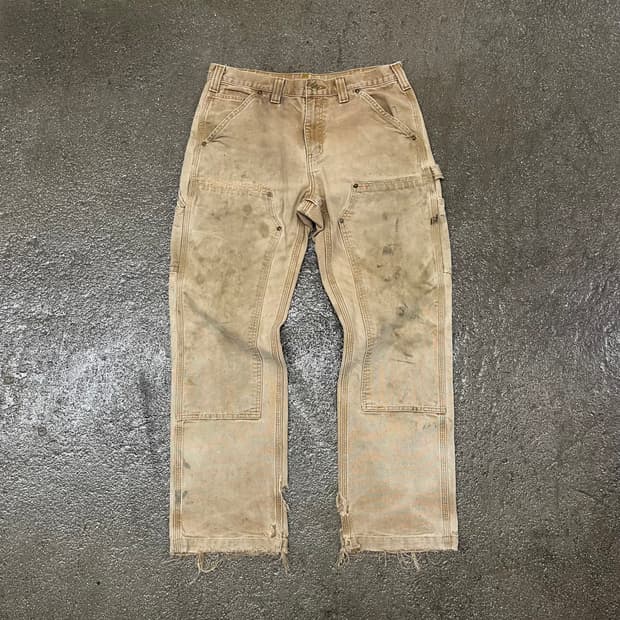 Carhartt 리페어 더블니 워크 팬츠 (32“)