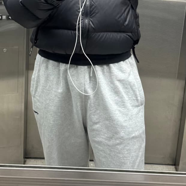 (L)예스아이씨 스웻팬츠 그레이