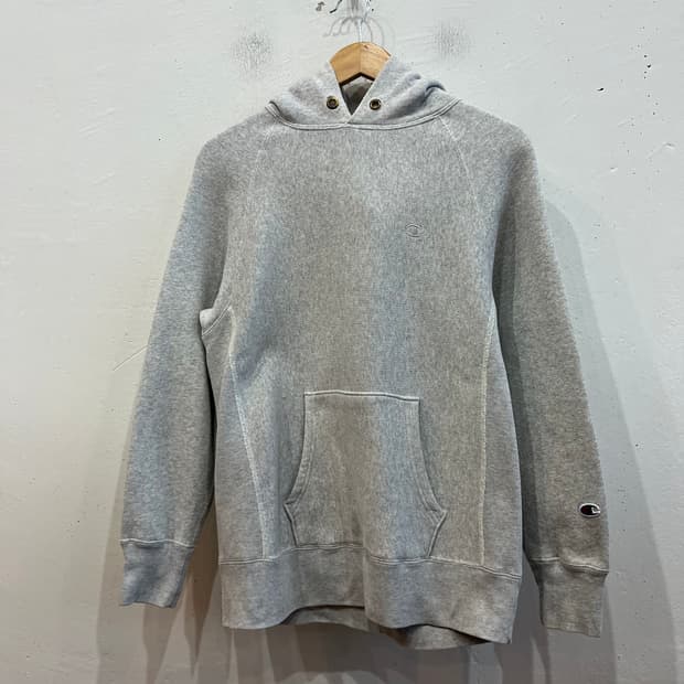 챔피온 리버스위브 블루택 후드 M