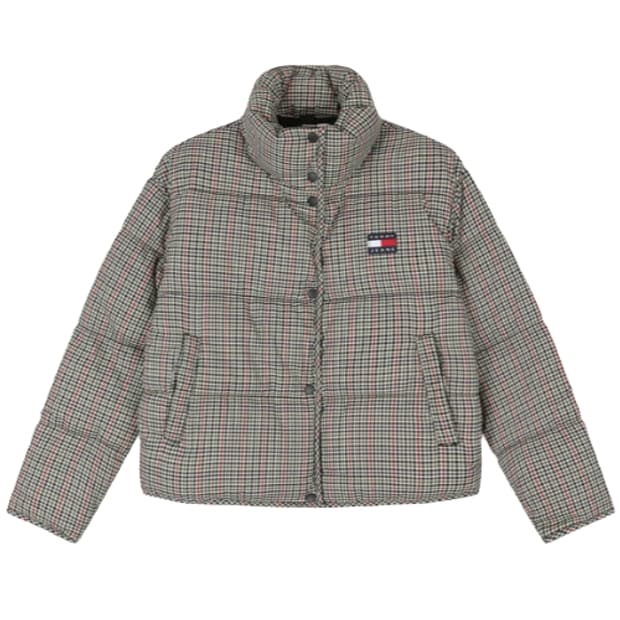 타미진스 체크푸퍼패딩