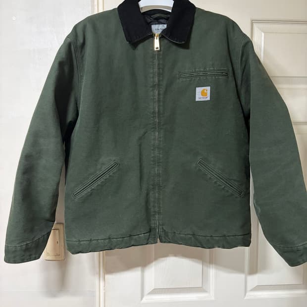 칼하트 WIP OG 디트로이트 자켓 올리브 L 판매합니다